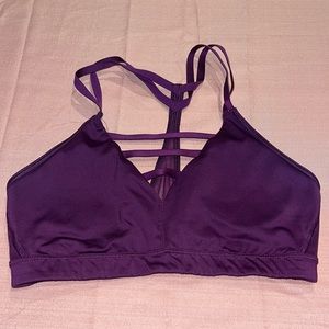 Victoria secret purple sports bra